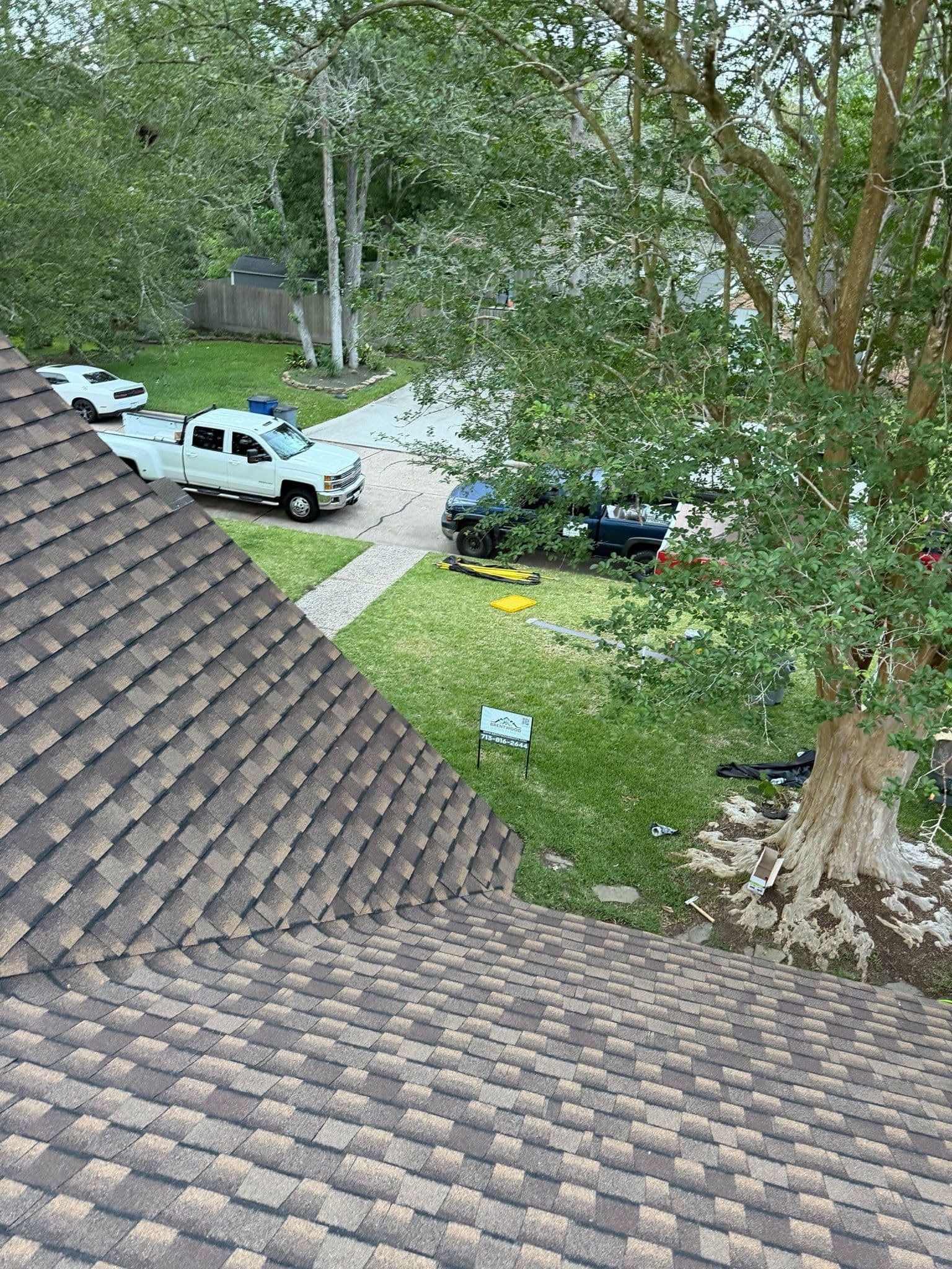 Class 4 Roof Upgrade and Custom Chimney Top in Friendswood