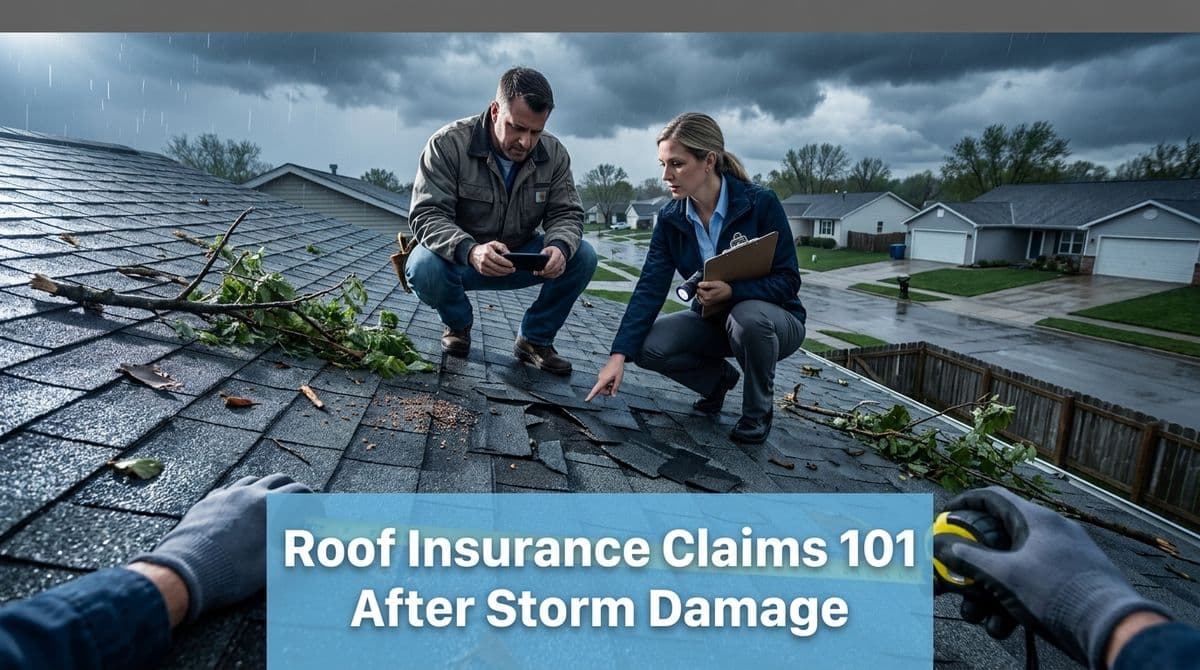 Blog post Roof Insurance Claims 101 After Storm Damage image
