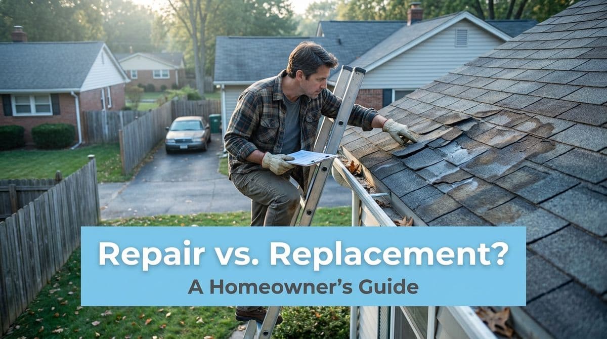 Featured post - Roof Repair or Replacement? Insurance, Age & Leaks
