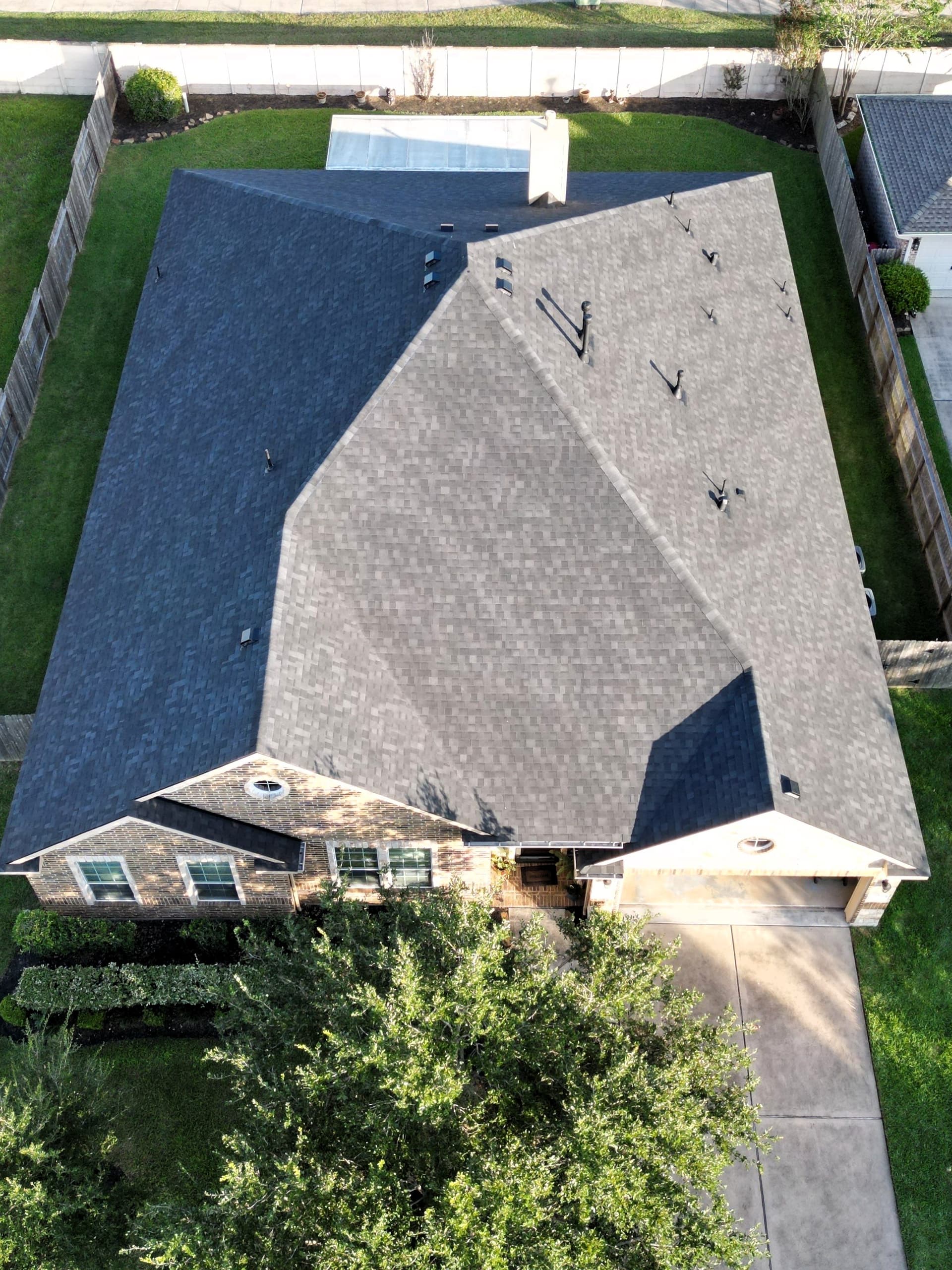 Gallery photos for Hail Damage Roof Replacement Done Right in Pearland: Image #1