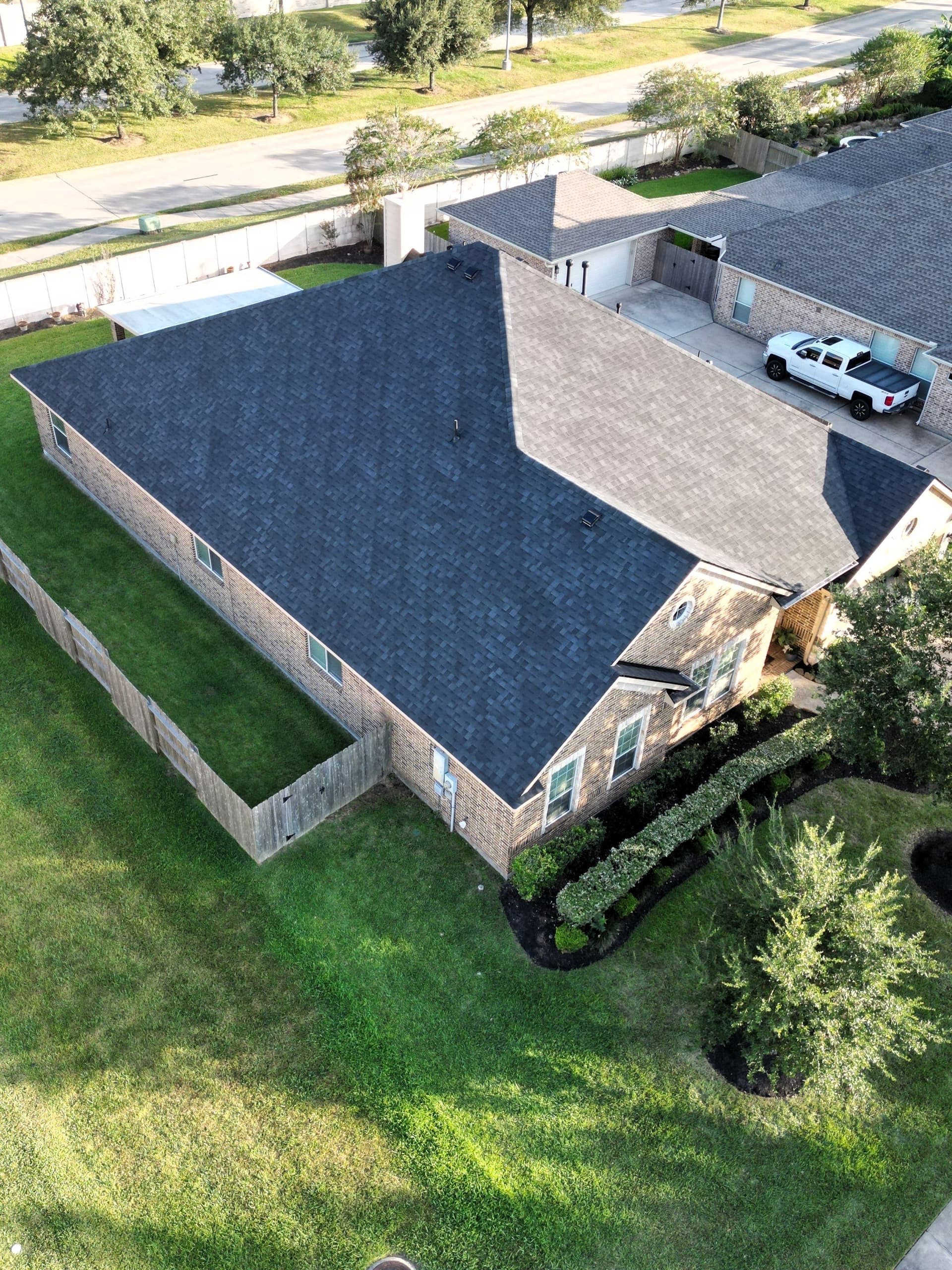 Gallery photos for Hail Damage Roof Replacement Done Right in Pearland: Image #2